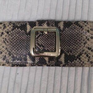 Michael Kors clutch snake  leather
